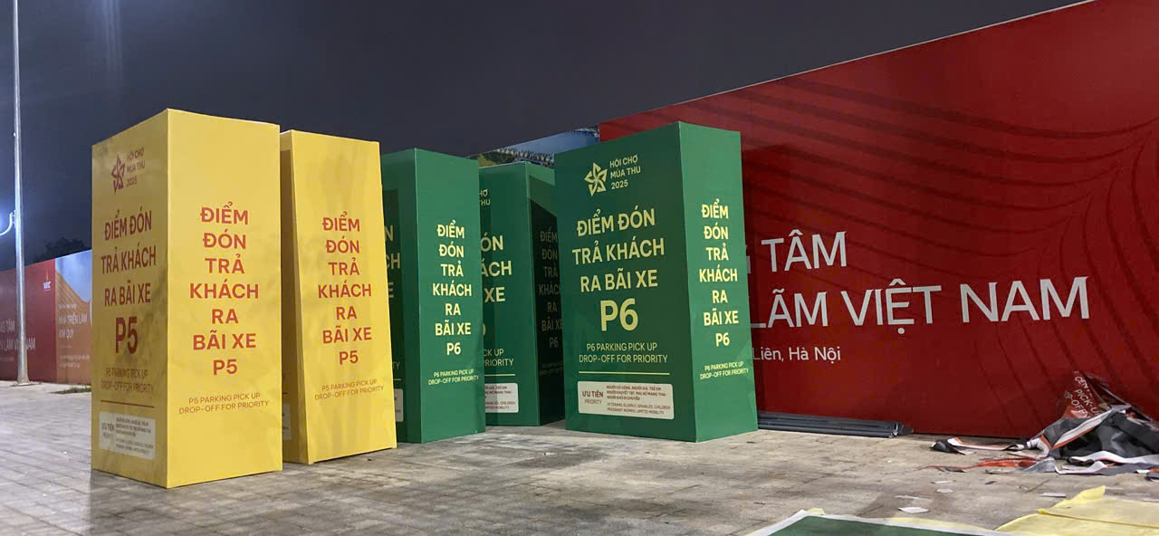 In phông bạt backdrop triển lãm hội chợ