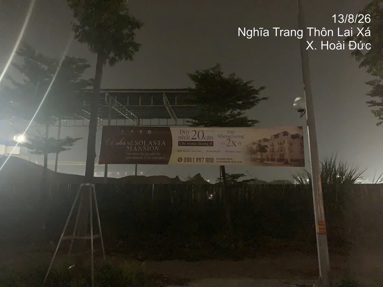 Băng rông quảng cáo dự án Solasta Mansion